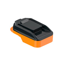 Charger l'image dans la galerie, Adaptateur de batterie AEG 18V vers WORX 20V PowerShare (Orange)