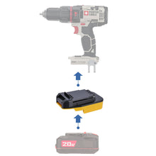 Charger l'image dans la galerie, Adaptateur de batterie Bauer 20V vers Porter Cable 20V