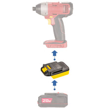 Charger l'image dans la galerie, Adaptateur de batterie Bauer 20V vers Chicago Electric 18V
