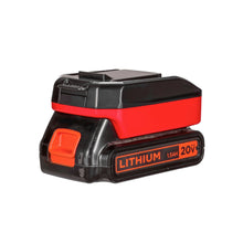 Charger l'image dans la galerie, Adaptateur de batterie Black and Decker 20V vers WORX 20V (Orange) PowerShare