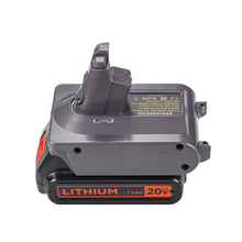 Charger l'image dans la galerie, Adaptateur de batterie Black and Decker 20V vers Dyson V7