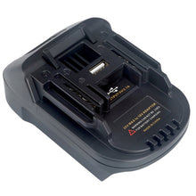 Charger l'image dans la galerie, Adaptateur de batterie Black and Decker 20V vers RIDGID RED 18V