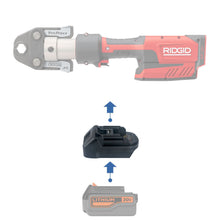 Charger l'image dans la galerie, Adaptateur de batterie Black and Decker 20V vers RIDGID RED 18V