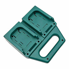 Charger l'image dans la galerie, Support et porte-batteries à 4 emplacements pour batteries Bosch Professional (bleu) GBA 18V