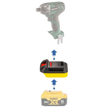 Charger l'image dans la galerie, Adaptateur de batterie DeWalt 20V vers Masterforce 20V