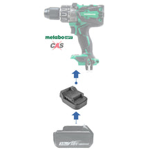 Charger l'image dans la galerie, Adaptateur de batterie Makita 18V vers Metabo HPT 18V