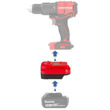 Charger l'image dans la galerie, Adaptateur de batterie Makita 18V vers Craftsman 20V