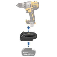 Charger l'image dans la galerie, Adaptateur de batterie Makita 18V vers DeWalt 20V (Lithium)