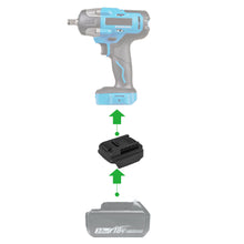 Charger l'image dans la galerie, Adaptateur de batterie Makita 18V vers Mastercraft 20V (Bleu)