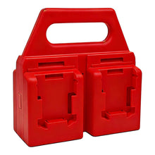Charger l'image dans la galerie, 4 batteries – Support et poignée de transport pour batteries Milwaukee M18 18V