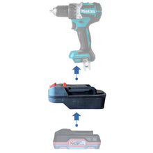 Charger l'image dans la galerie, Adaptateur de batterie Parkside X20V vers Makita 18V