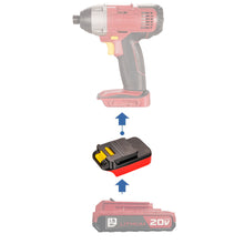 Charger l'image dans la galerie, Adaptateur de batterie Porter Cable 20V vers Chicago Electric 18V