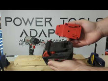 Charger et lire la vidéo dans la visionneuse de la Galerie, Adaptateur de batterie Milwaukee 18V vers Porter Cable 20V