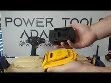 Charger et lire la vidéo dans la visionneuse de la Galerie, Adaptateur de batterie DeWalt 20V vers Bosch (Bleu) 18V