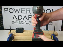 Charger et lire la vidéo dans la visionneuse de la Galerie, Adaptateur de batterie Milwaukee 18V vers Mastercraft 20V (Bleu)