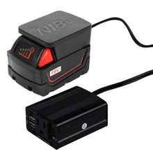 Charger l'image dans la galerie, Générateur Inverseur Milwaukee 18V 150/300 Watts