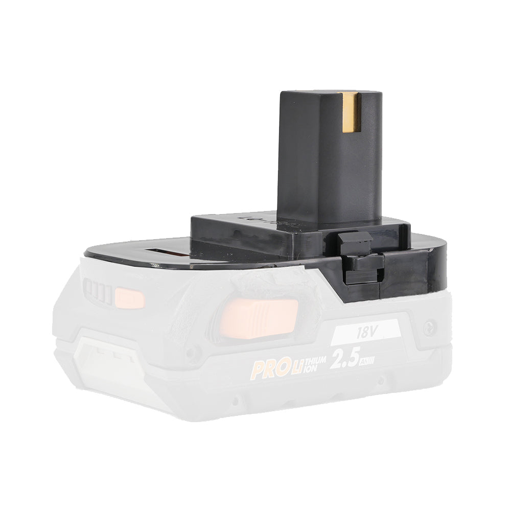 RIDGID 18V vers Ryobi 18V ONE+ Adaptateur de batterie