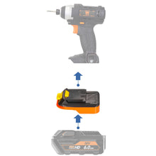 Charger l&#39;image dans la galerie, RIDGID 18V à WEN 20V Adaptateur de Batterie

