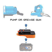 Charger l'image dans la galerie, Adaptateur de batterie RIDGID 18V vers MacNaught 18V (pompe, pistolet à graisse)
