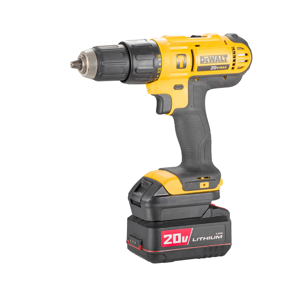 Adaptateur de batterie Bauer 20V vers DeWalt 20V