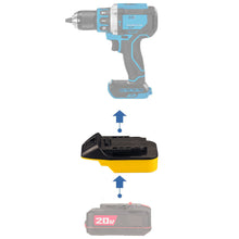 Charger l&#39;image dans la galerie, Bauer 20V à Hercules 20V Adaptateur de Batterie
