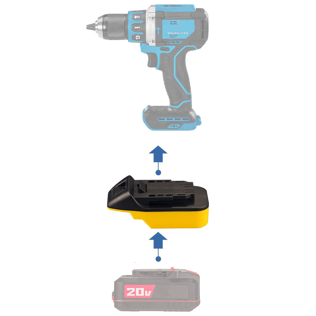 Bauer 20V à Hercules 20V Adaptateur de Batterie