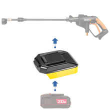 Charger l'image dans la galerie, Adaptateur de batterie Bauer 20V vers WORX 20V PowerShare (Orange)
