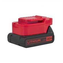 Charger l'image dans la galerie, Adaptateur de batterie Black and Decker 20V vers Bauer 20V
