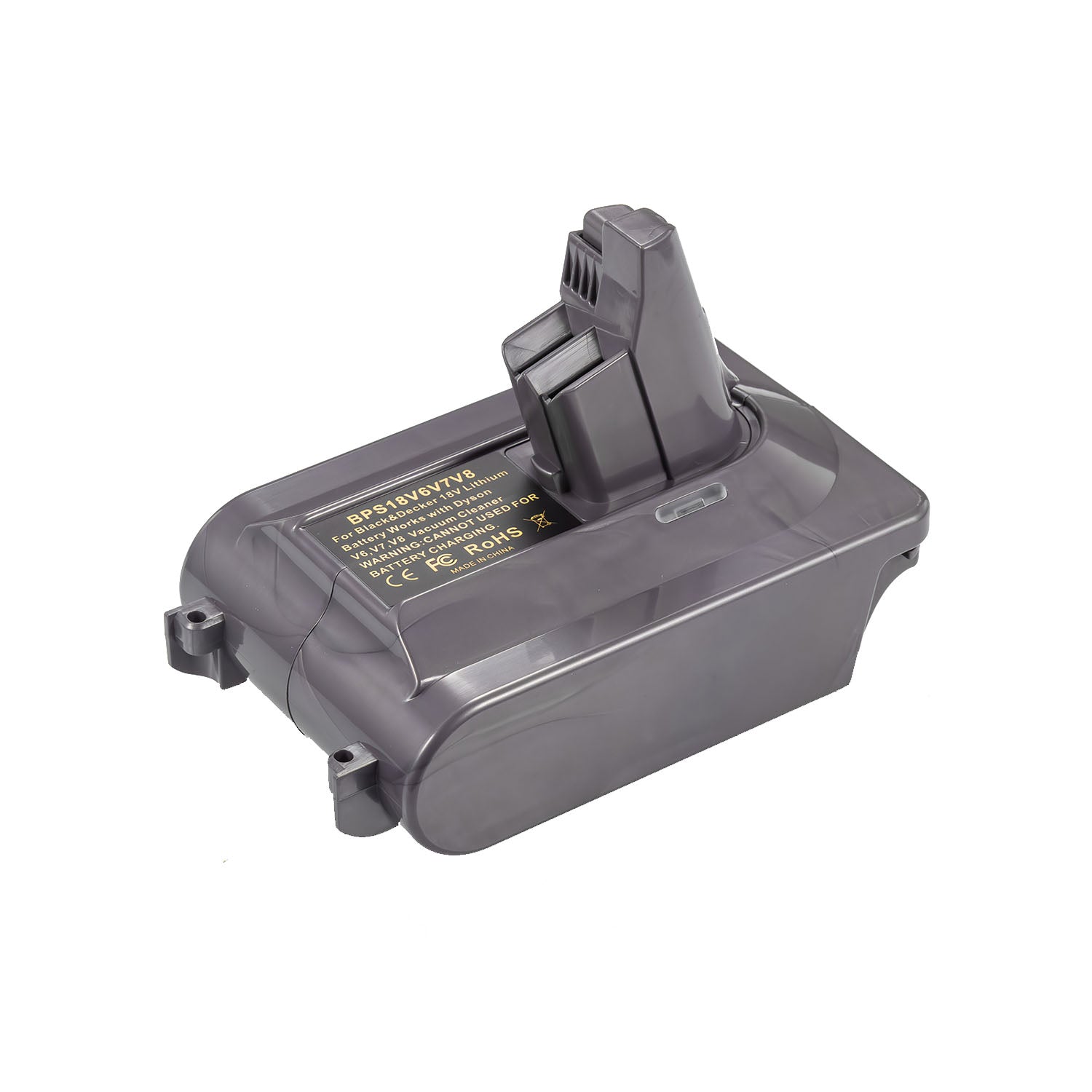 Adaptateur de batterie Black and Decker 20V vers Dyson V6
