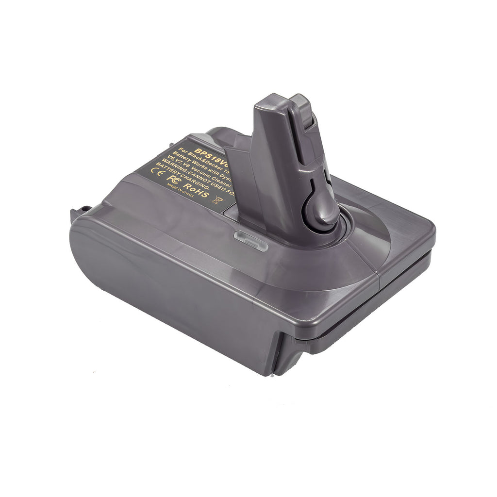 Adaptateur de batterie Black and Decker 20V vers Dyson V6