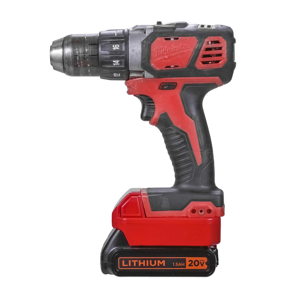 Black and Decker 20V vers Milwaukee M18 Adaptateur de batterie