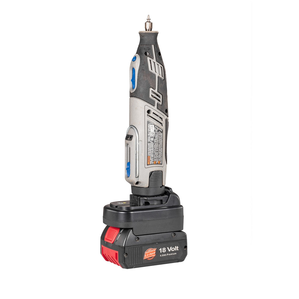 Bosch (Bleu) 18V vers Dremel 12V (8220 8250) Adaptateur de batterie