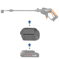 Bosch (Bleu) 18V vers WORX 20V (Orange) PowerShare Adaptateur de batterie