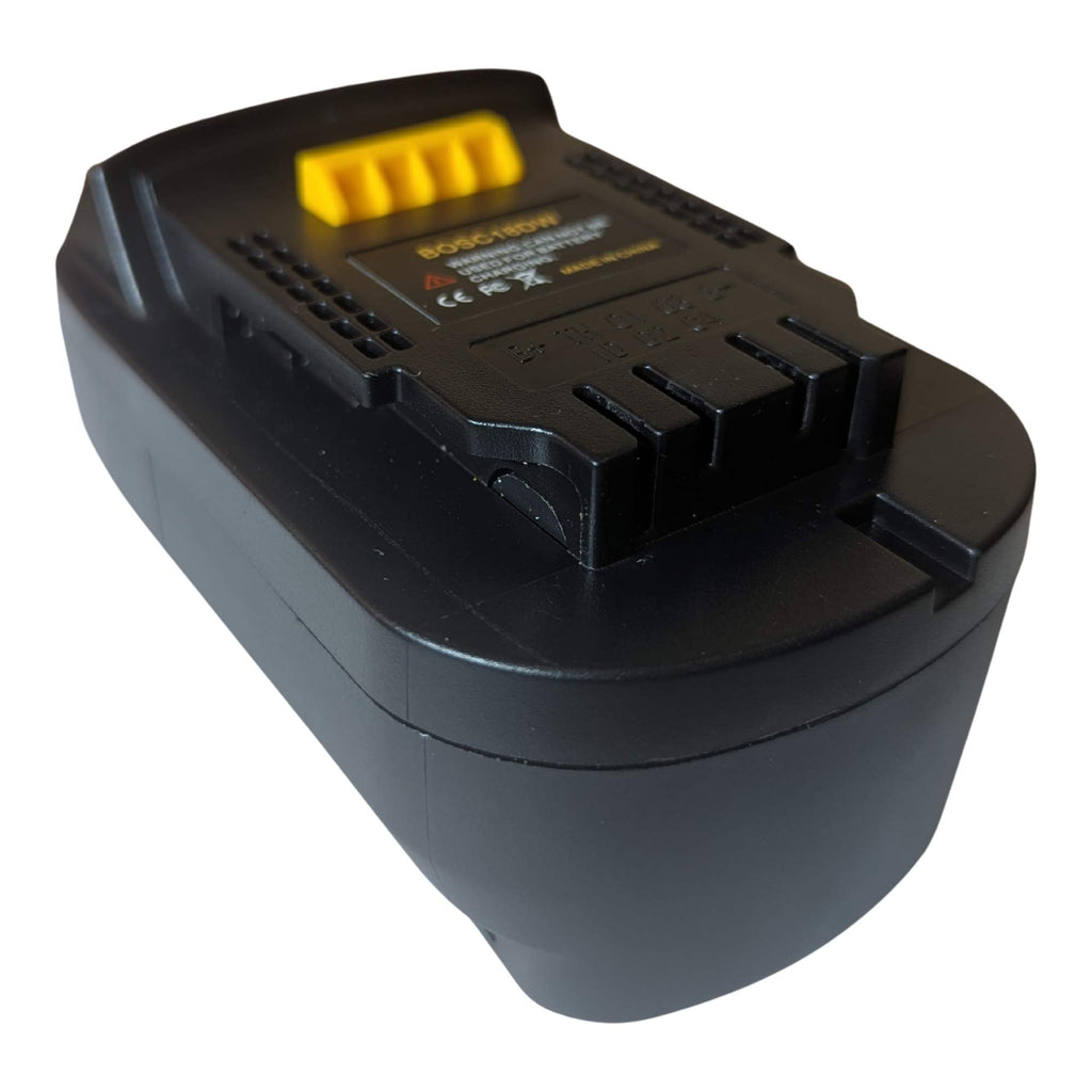 Adaptateur de batterie Bosch (Vert) 18V vers DeWalt 20V