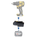 Adaptateur de batterie Bosch (Vert) 18V vers DeWalt 20V