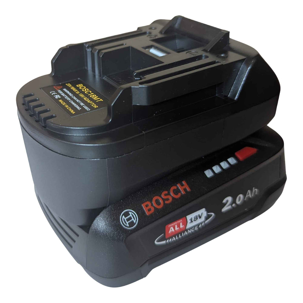 Adaptateur de batterie Bosch (Vert) 18V vers Makita 18V