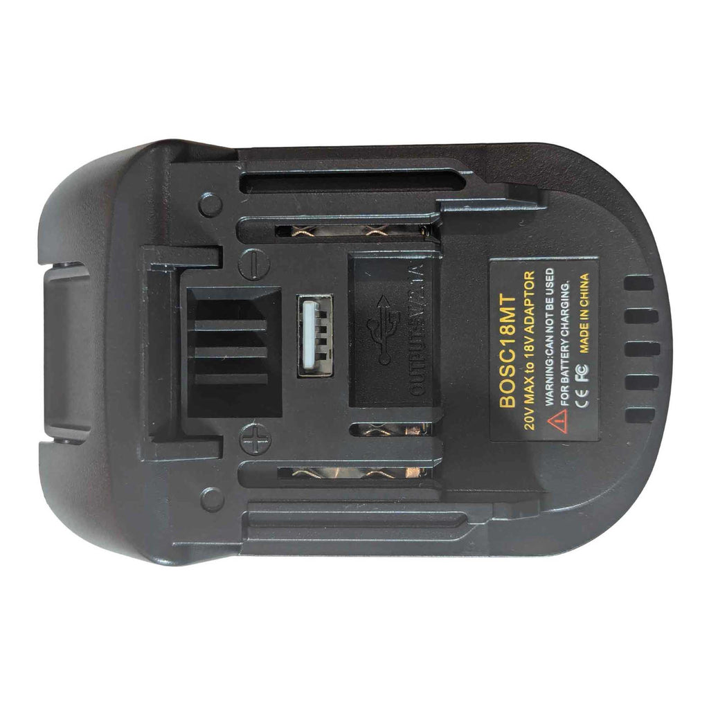 Adaptateur de batterie Bosch (Vert) 18V vers Makita 18V