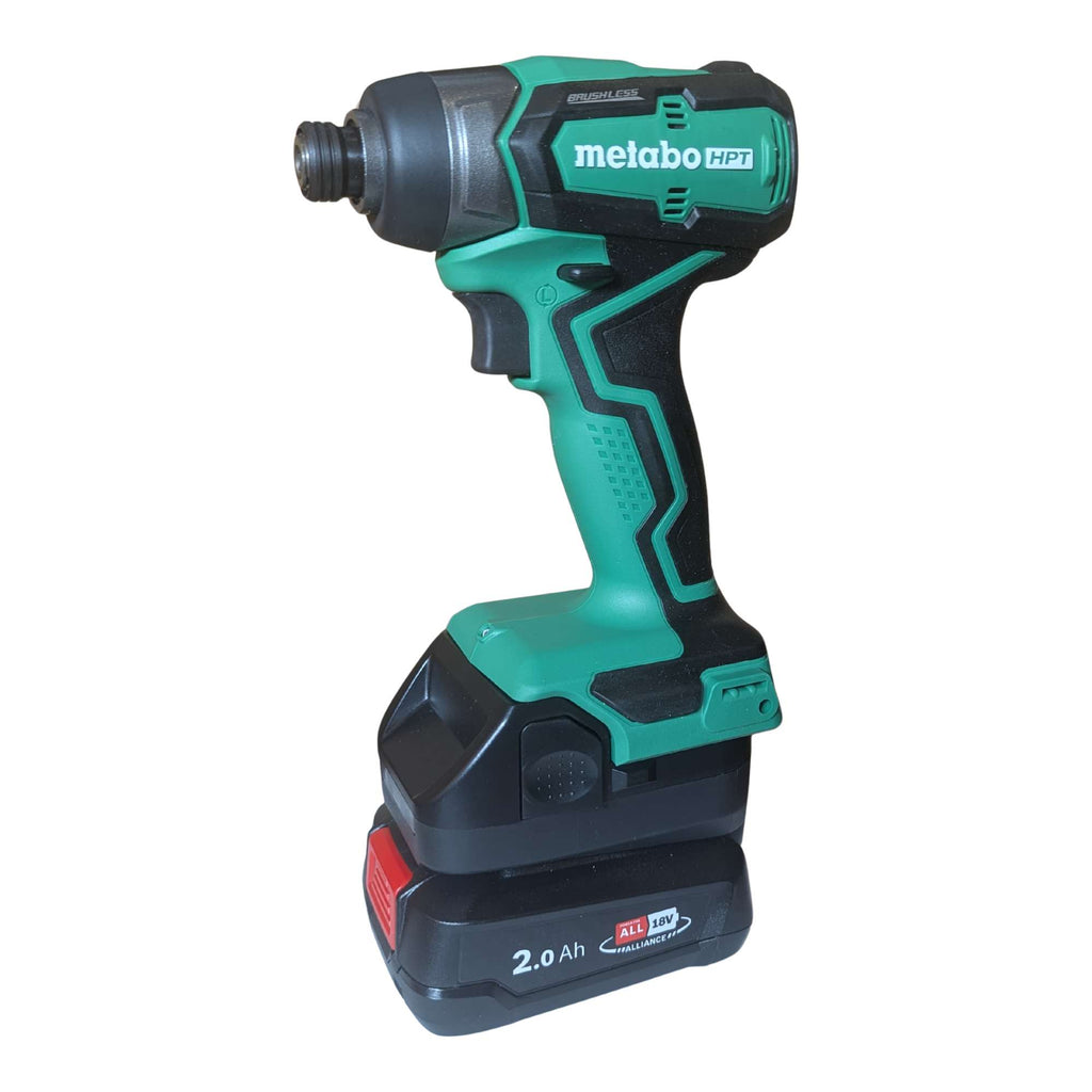Adaptateur de batterie Bosch (Vert) 18V vers Metabo HPT 18V