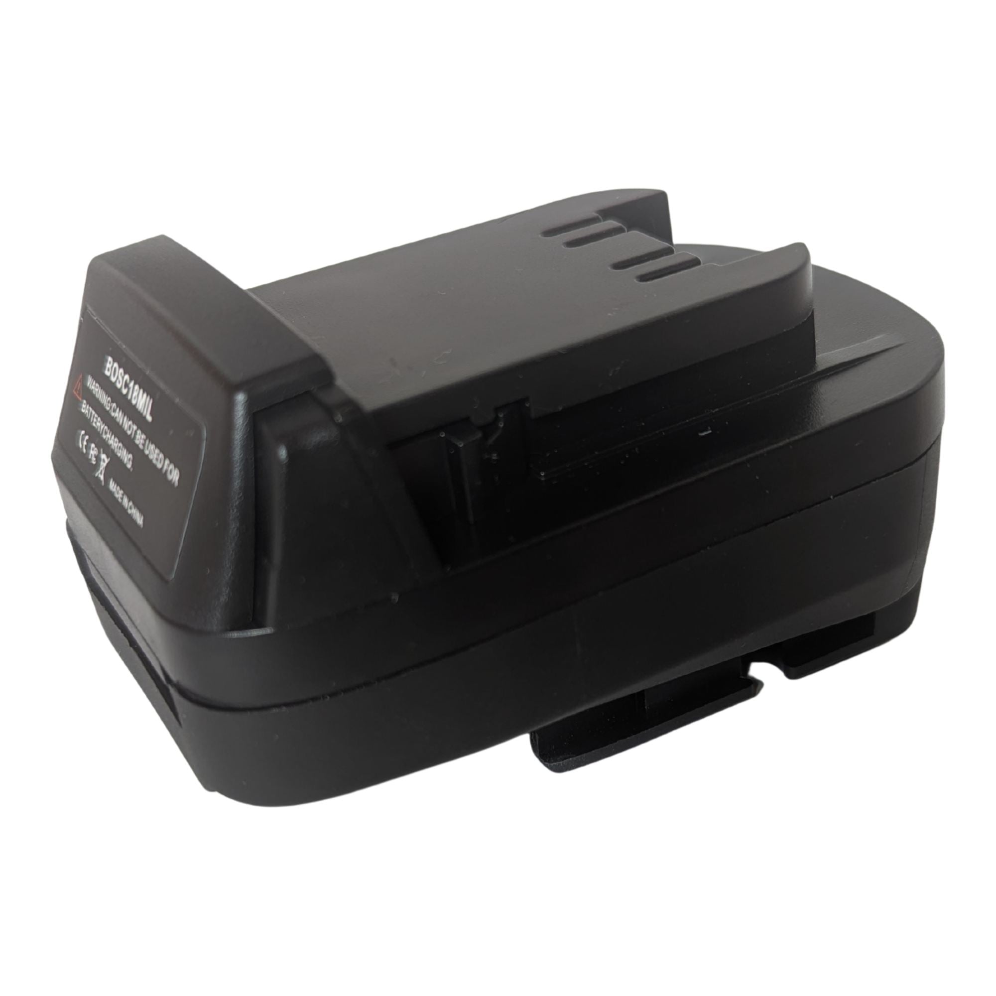 Adaptateur de batterie Bosch (Vert) 18V vers Milwaukee 18V