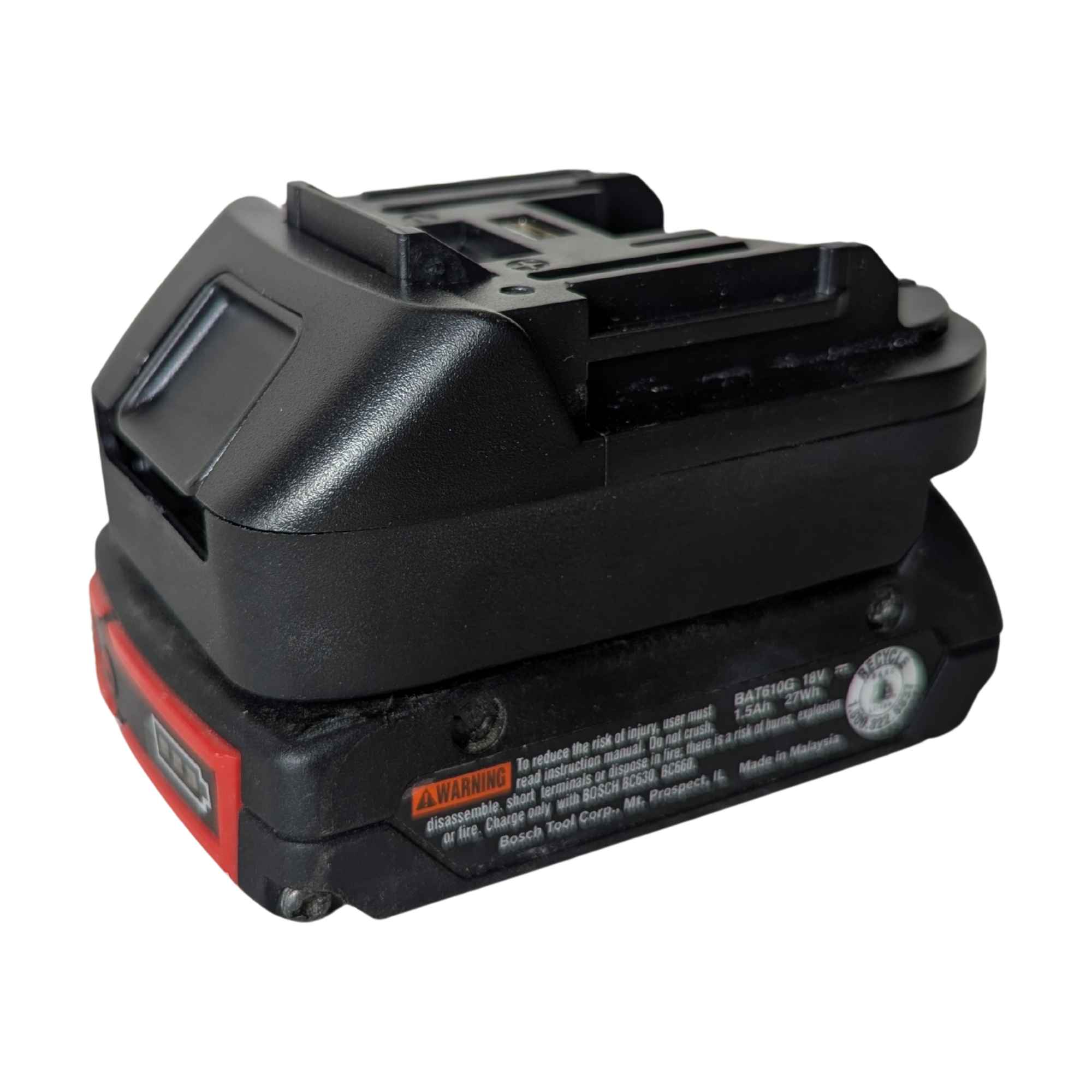 Bosch 18V GBA (Bleu) vers Makita 18V LXT Adaptateur de batterie