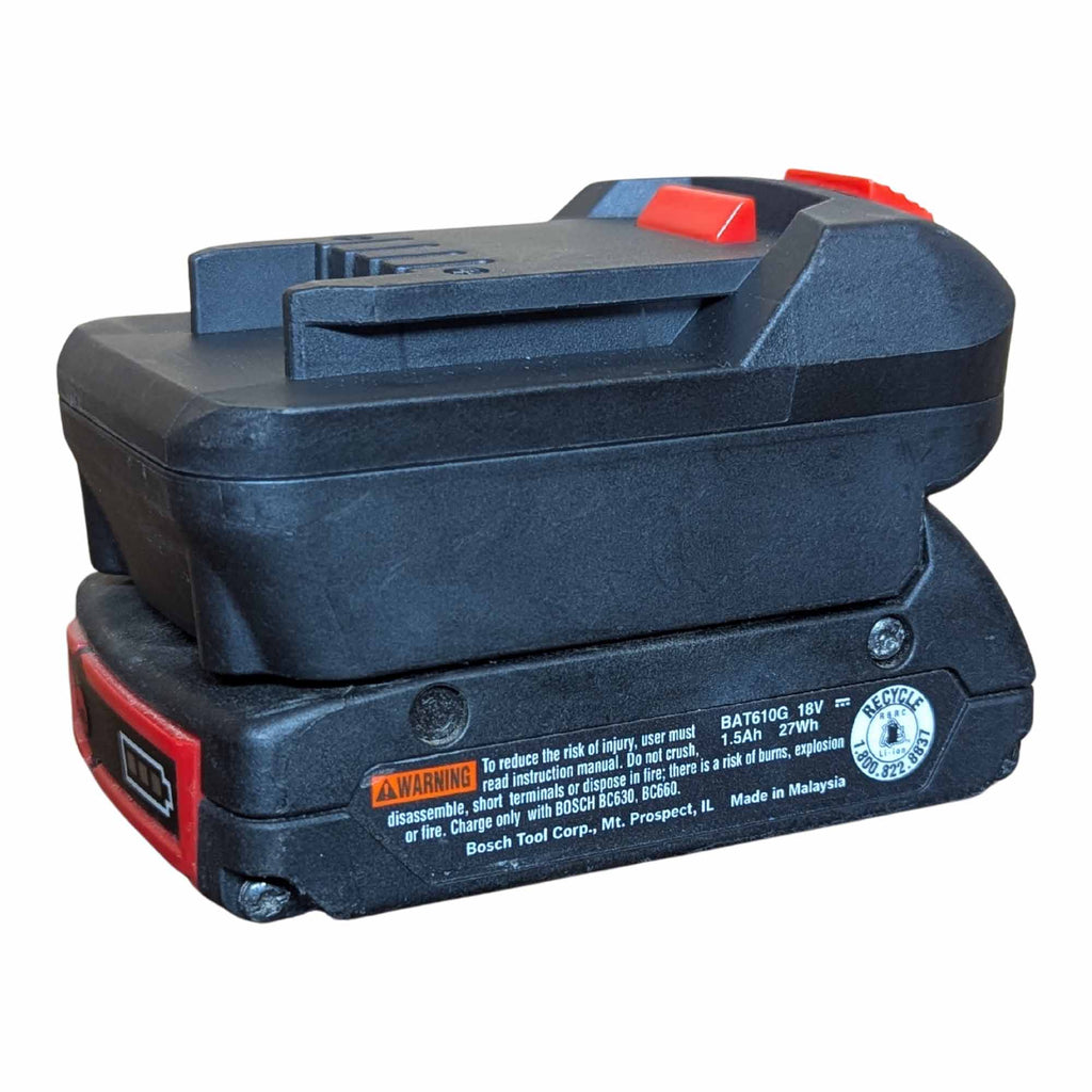 Bosch 18V GBA (Bleu) vers Parkside X20V Adaptateur de batterie