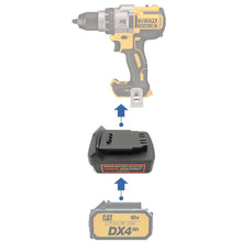 Charger l'image dans la galerie, Adaptateur de batterie CAT 18V vers DeWalt 20V
