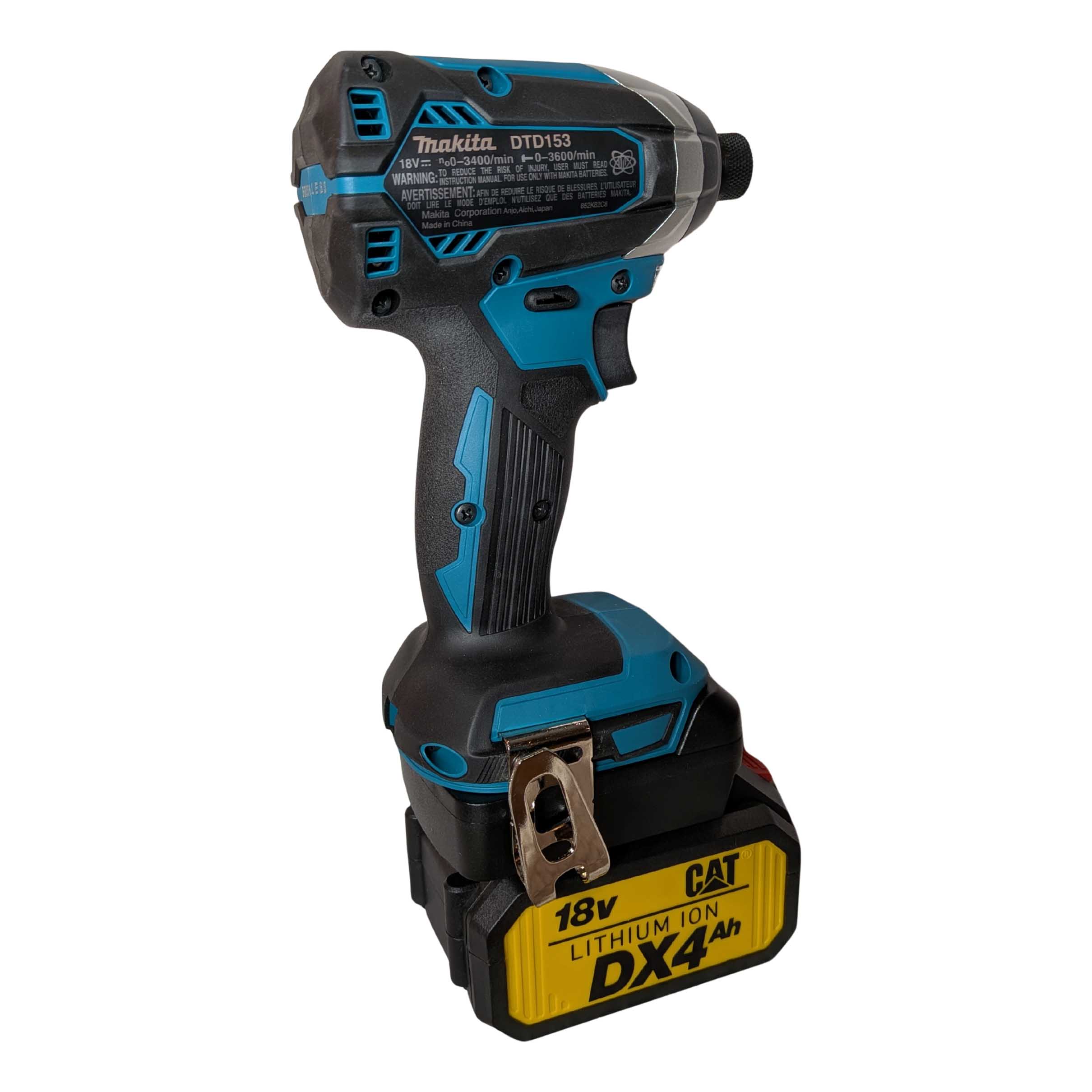 Adaptateur de batterie CAT 18V vers Makita 18V