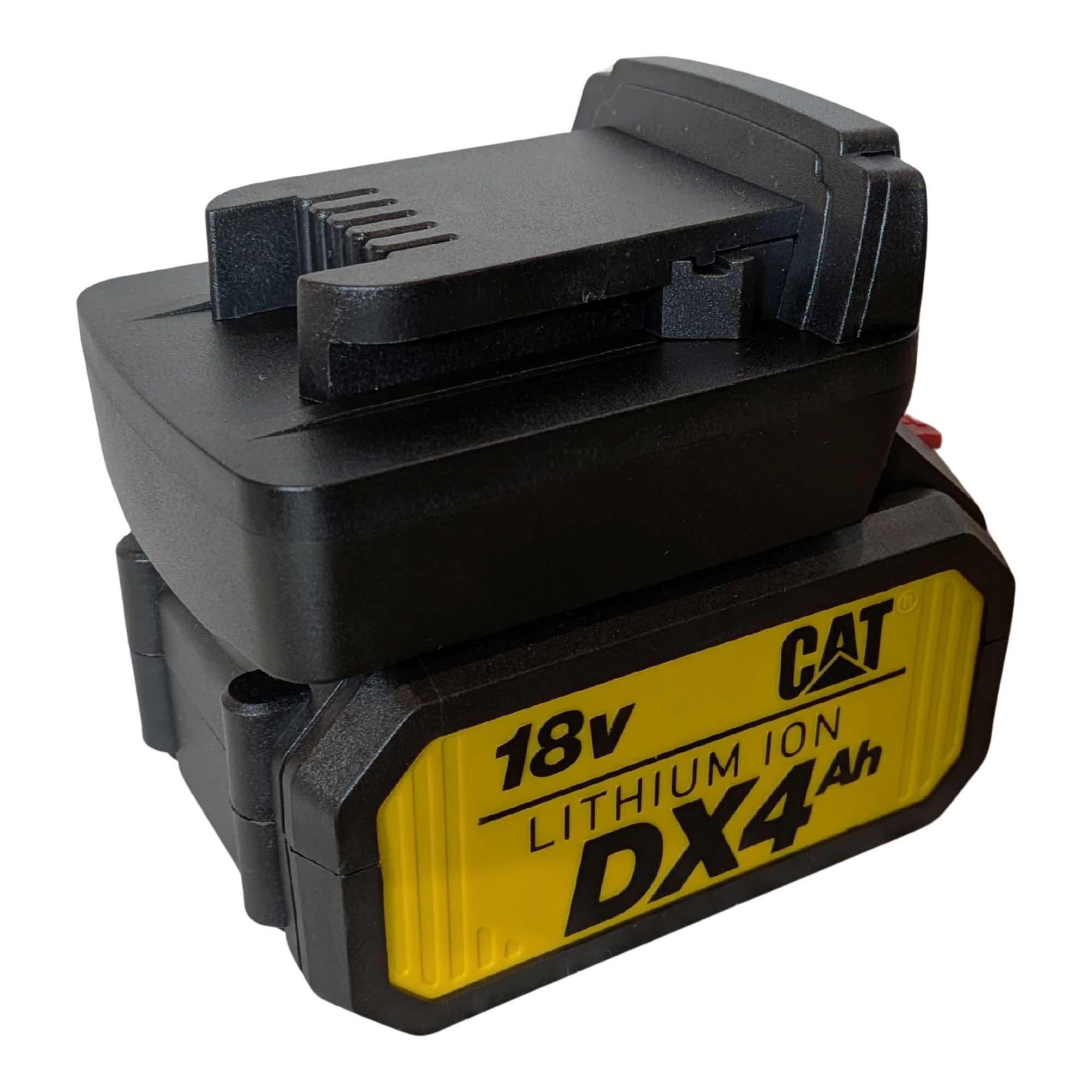 CAT 18V vers Milwaukee M18 Adaptateur de batterie