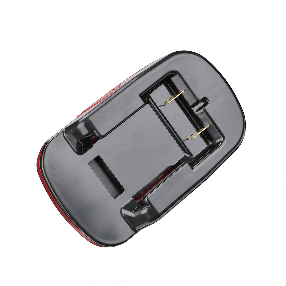 Craftsman 20V to Craftsman 19.2V C3 Ni-Cd battery adapter - battery-side connection with two copper contacts and rails