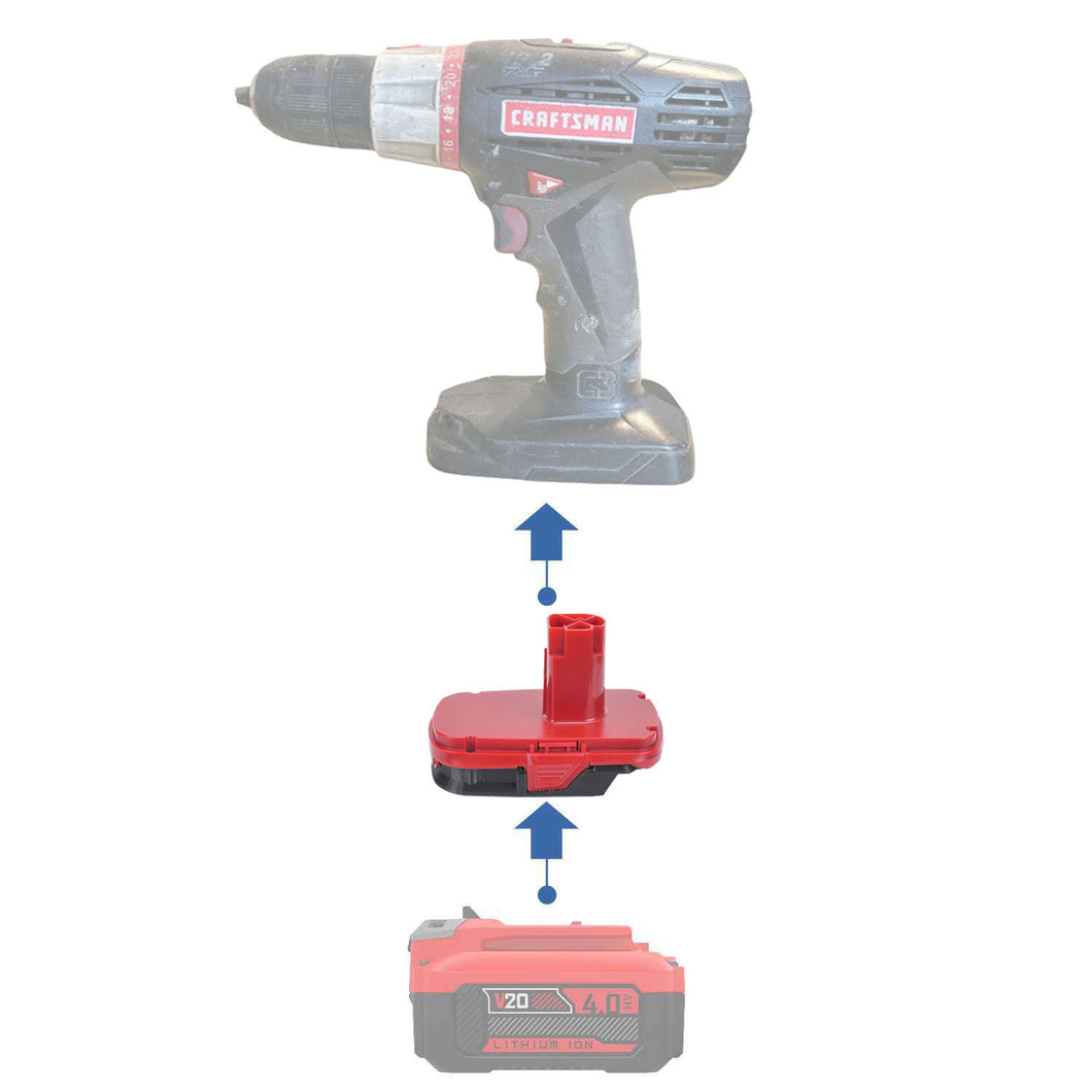Craftsman 20V à Craftsman 19.2V Adaptateur de Batterie