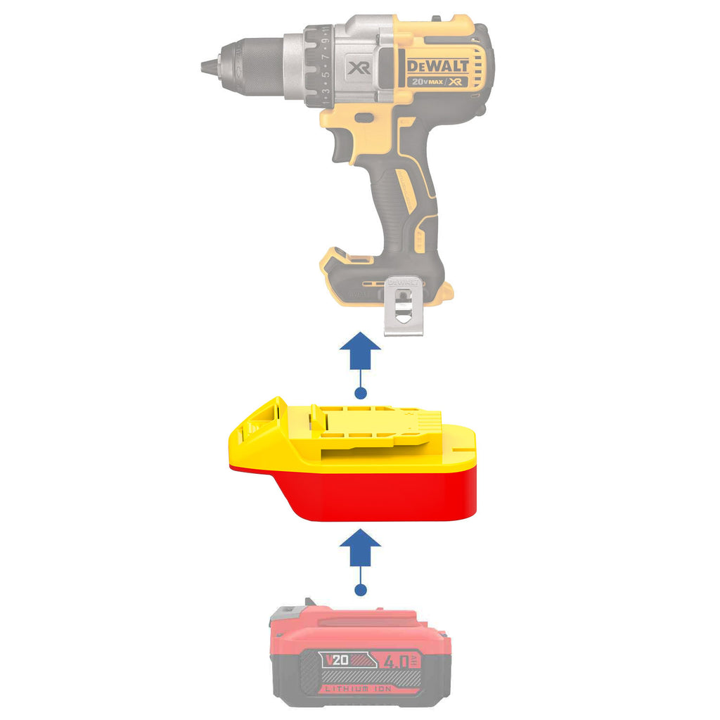 Craftsman 20V vers DeWalt 20V MAX Adaptateur de batterie