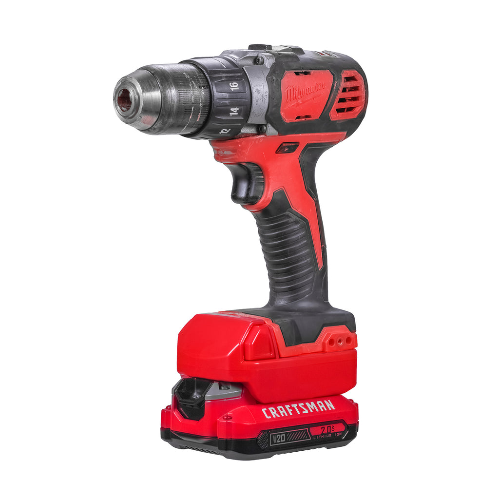 Craftsman 20V vers Milwaukee M18 Adaptateur de batterie