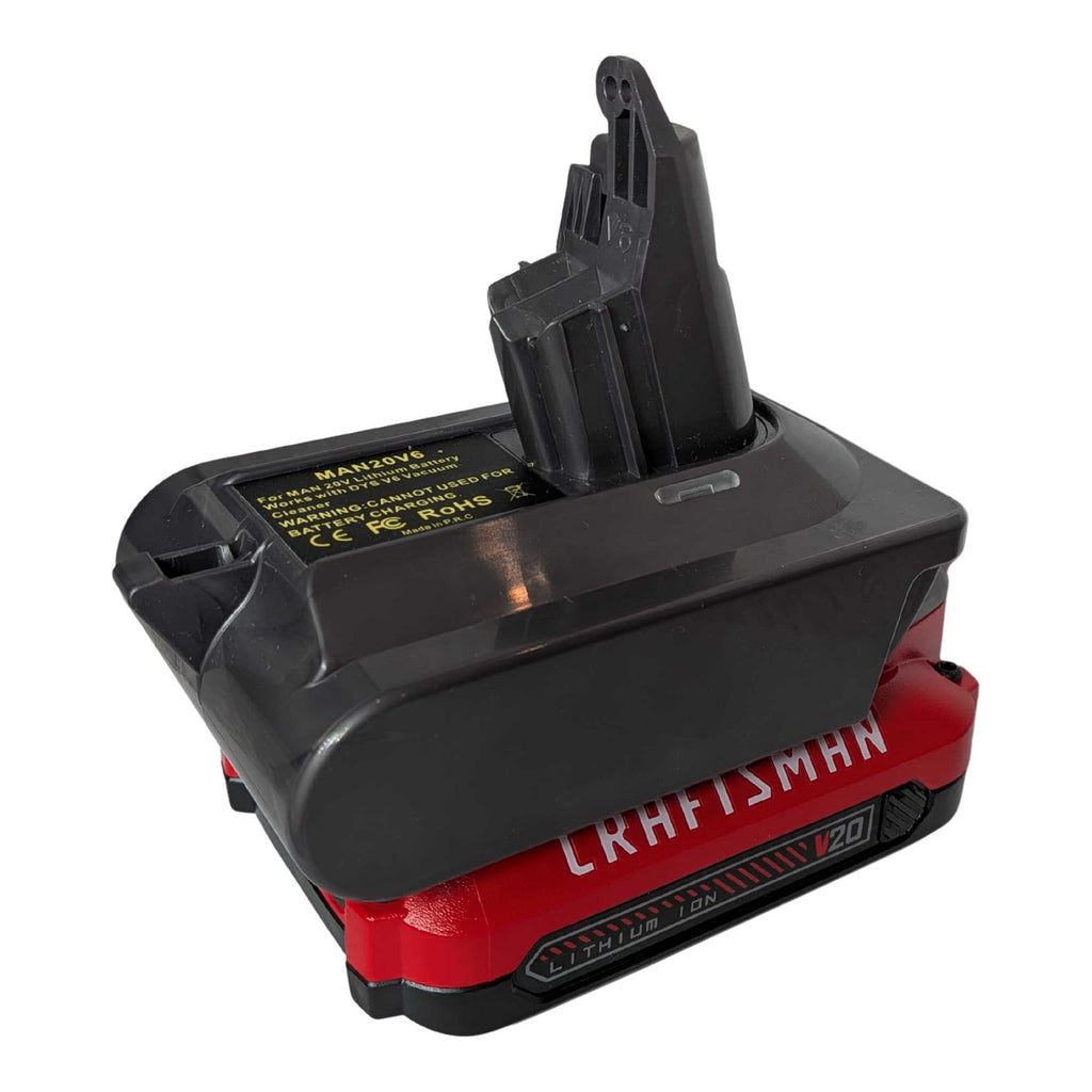 Craftsman 20V vers Dyson V6 Adaptateur de batterie