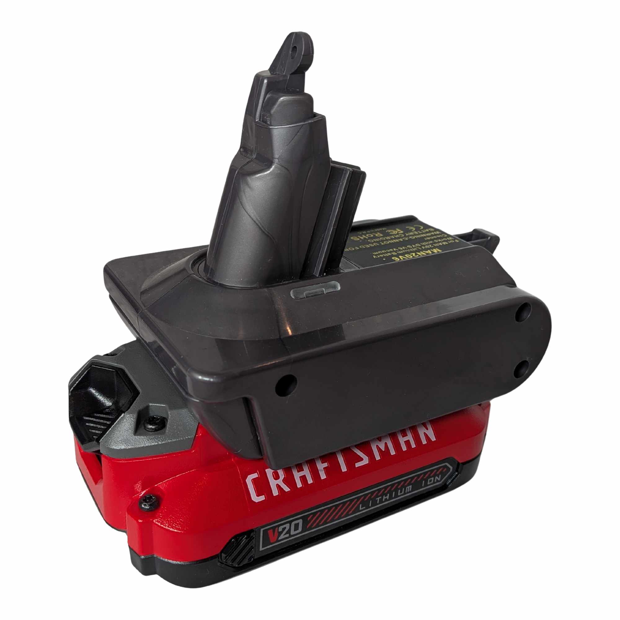 Adaptateur de batterie Craftsman 20V vers Dyson V6